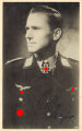 Eichenlaubträger der Luftwaffe, Originales Foto im Ansichtskartenformat mit eigenhändiger Unterschrift