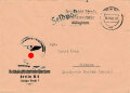 Generalfelmarschall Milch, Ansichtskarte mit eigenhändiger Unterschrift, dazu der gelaufene Briefumschlag