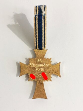 Ehrenkreuz der Deutschen Mutter ( Mutterkreuz ) in Gold,...