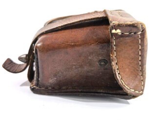 1.Weltkrieg Patronentasche, getragenes Stück, datiert 1918
