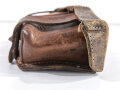 1.Weltkrieg Patronentasche, getragenes Stück, datiert 1916