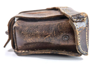 1.Weltkrieg Patronentasche, stark getragenes Stück