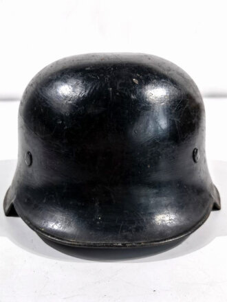 Stahlhelm Feuerwehr, höchstwahrscheinlich Fertigung nach dem 2.Weltkrieg.