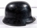 Stahlhelm Feuerwehr, höchstwahrscheinlich Fertigung nach dem 2.Weltkrieg.