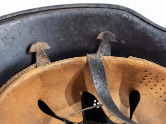 Stahlhelm Feuerwehr, höchstwahrscheinlich Fertigung nach dem 2.Weltkrieg.