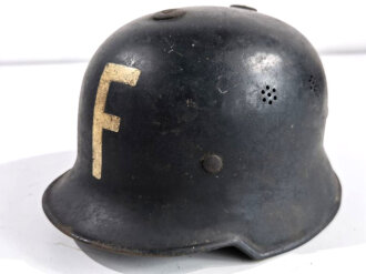 Feuerwehr Stahlhelm , vermutlich Nachkriegsfertigung....