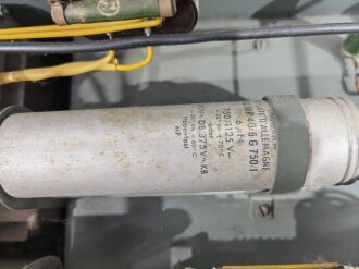 Kriegsmarine Gleichrichter / Netzteil Debeg Type NK 100 . gehäuse fehlt, Funktion nicht geprüft
