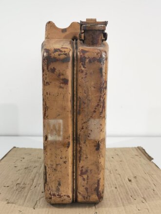Afrikakorps Wasser Kanister. Originallack, datiert 1942. Kein Versand nach Übersee