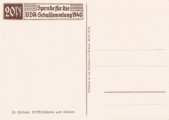 Willrichkarte "BDM Führerin aus Kärnten"