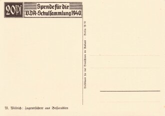 Willrichkarte "Jugendführer aus Bessarabien"