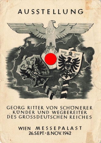 Farbige Propaganda Postkarte "Reichsparteitag...