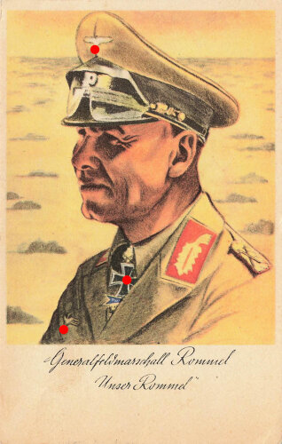 Ansichtskarte "Generalfeldmarschall Rommel- Unser...