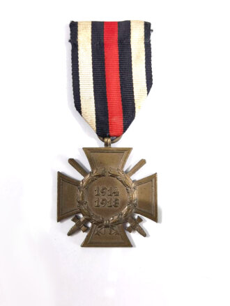 Ehrenkreuz für Frontkämpfer am Band, Hersteller T.H.W