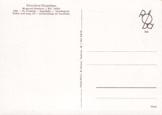 Ansichtskarte "Schwaferts- Gaststätten Wuppertal-Sonnborn"