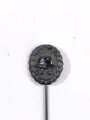 1. Weltkrieg, Miniatur Verwundetenabzeichen 1914 Schwarz, Größe 19mm