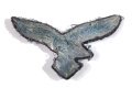 Luftwaffe, Brustadler für Offiziere,  getragenes Stück