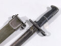 U.S. 2.Weltkrieg, Seitengewehr für M1 Garant, Hersteller "WT 1943"  Seltener Hersteller