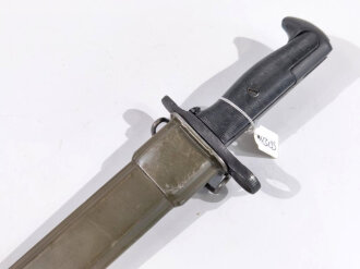 U.S. 2.Weltkrieg, Seitengewehr für M1 Garant, Hersteller "UC" Sehr guter Gesamtzustand