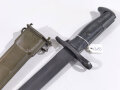 U.S. 2.Weltkrieg, Seitengewehr für M1 Garant, Hersteller "UC" Sehr guter Gesamtzustand