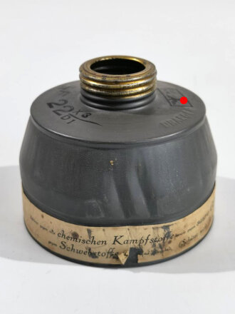 S-Filter für den zivilen Luftschutz, datiert 1939