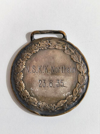 Tragbare Medaille "NSKK Northeim 23.6.35"...