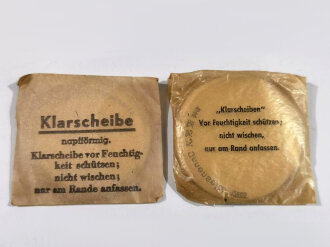 Satz Zubehör für die Gasmaskendose der Wehrmacht.