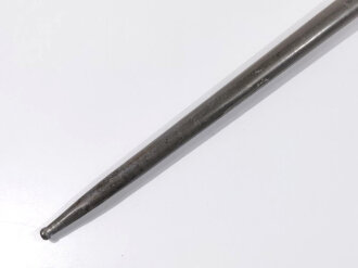 1.Weltkrieg, Scheide für Ersatzseitengewehr. Originallack, Gesamtlänge 48,5cm