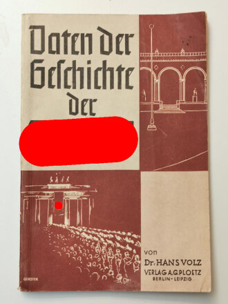 "Daten der Geschichte der NSDAP" Verlag Ploetz,...