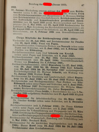 "Daten der Geschichte der NSDAP" Verlag Ploetz, 1939 mit 130 Seiten