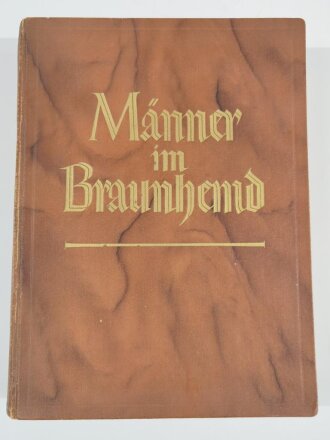 "Männer im Braunhemd" datiert 1936, 320 Seiten, über DIN A4