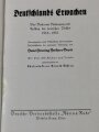 "Deutschlands Erwachen - Das Buch vom Niedergang und Aufstieg des deutschen Volkes 1918-1933" datiert 1933, 408 Seiten, über DIN A4, mit Schutzumschlag und Hülle( diese mit Wasserschaden)