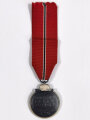 Medaille  Winterschlacht im Osten , im Bandring Hersteller "55 für J.E. Hammer & Söhne, Geringswalde ", sehr guter Zustand