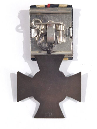 Ehrenkreuz für Kriegsteilnehmer an Einzelspange, Hersteller C.P.