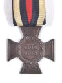 Ehrenkreuz für Kriegsteilnehmer an Einzelspange, Hersteller C.P.
