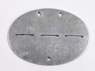 Erkennungsmarke Wehrmacht aus Aluminium eines...