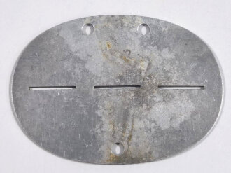 Erkennungsmarke Wehrmacht aus Aluminium eines Angehörigen " 13./N.644 " 13. Nachrichten 644