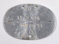 Erkennungsmarke Wehrmacht aus Aluminium eines Angehörigen " 13./N.644 " 13. Nachrichten 644