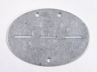 Erkennungsmarke Wehrmacht aus Aluminium eines...