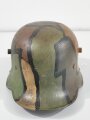 1.Weltkrieg Stahlhelm. Die Glocke Original, alles andere neuzeitlich ergänzt "St 66" Einzelstück aus Sammlungsauflösung