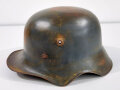 1.Weltkrieg Stahlhelm mit Ohrenausschnitt. Neuzeitliche REPRODUKTION . Einzelstück aus Sammlungsauflösung