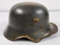 1.Weltkrieg Stahlhelm mit Ohrenausschnitt. Neuzeitliche REPRODUKTION . Einzelstück aus Sammlungsauflösung