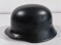 Deutschland nach 1945, Leichtmetallhelm Feuerwehr, Originallack