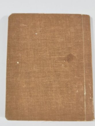 "Dienstvorschrift für die SA der NSDAP" Heft 1, datiert 1932, Einband gebrochen und hinten lose, 128 Seiten, DIN A6