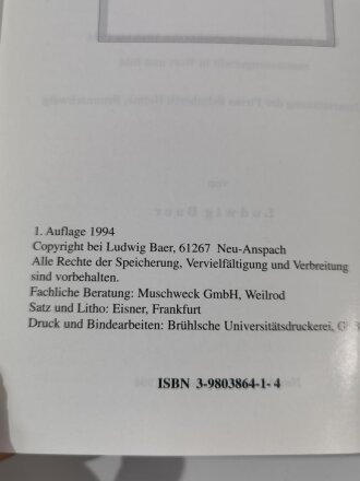 "Vom Stahlhelm zum Gefechtshelm" Band 2 1919-1994), 464 Seiten, ca DIN A5, sehr guter Zustand