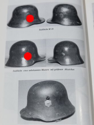 "Vom Stahlhelm zum Gefechtshelm" Band 2 1919-1994), 464 Seiten, ca DIN A5, sehr guter Zustand