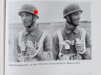 "Vom Stahlhelm zum Gefechtshelm" Band 1 1915-1945), 480 Seiten, ca DIN A5, sehr guter Zustand