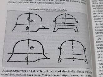 "Vom Stahlhelm zum Gefechtshelm" Band 1 1915-1945), 480 Seiten, ca DIN A5, sehr guter Zustand