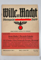 "Wille und Macht" Führerorgan der nationalsozialistischen Jugend, Heft 1, 1. Januar 1941 mit 24 Seiten