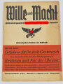 "Wille und Macht" Führerorgan der nationalsozialistischen Jugend, Heft 4, 15. Februar 1937 mit 24 Seiten