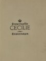 "Kronpinzessin Cecilie - Erinnerungen", datiert 1931, DIN A5, 236 Seiten, gebraucht